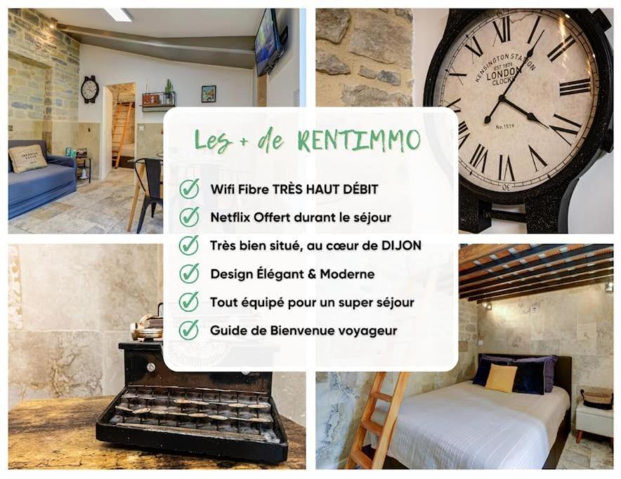 Le Coin Vintage - Familial - Hypercentre - Charme - Rent Immo Διαμέρισμα Ντιζόν Εξωτερικό φωτογραφία